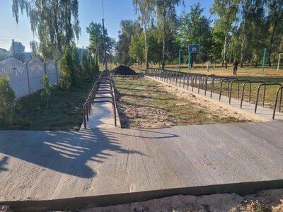 У ліцеї на Волині облаштовують велопаркінг