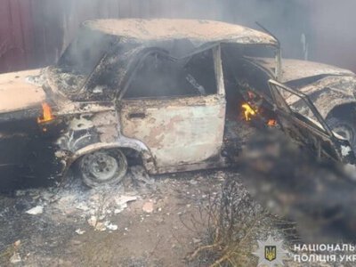 У Нікополі окупанти поцілили дроном у цивільне авто — водій загинув на місці