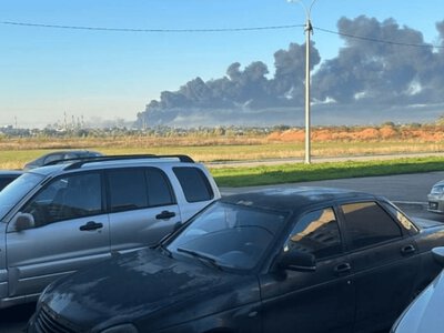 Українські сили уразили два НПЗ у Росії: на підприємствах пожежі