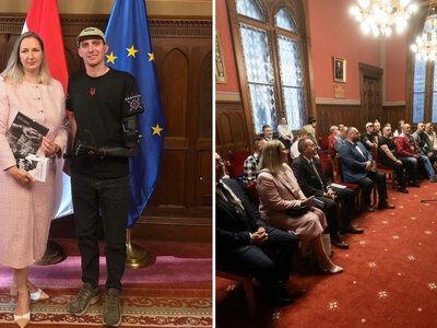 У парламенті Угорщини зустрілися з українськими ветеранами війни