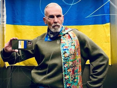  Німецький дизайнер Франк Вільде опублікував фото на підтримку Олешок на Херсонщині 