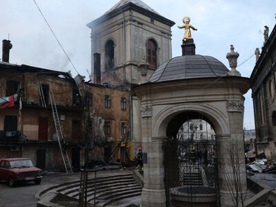 У Львові відновлять вітражі храму святого Андрія