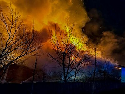 Під час пожежі на Вінниччині травмувався чоловік