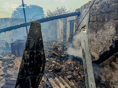 На Вінниччині за добу сталося 8 пожеж: горіли магазин, авто та сільський клуб