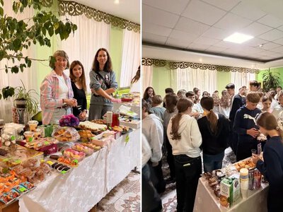 У Рівненському науковому ліцеї зібрали 150 тисяч гривень для ЗСУ на благодійному ярмарку