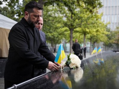Зеленський у Нью-Йорку вшанував пам’ять жертв теракту 9/11