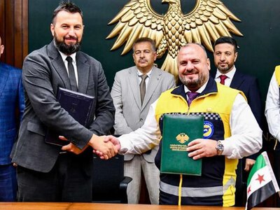 Україна й Сирія уклали угоду щодо співпраці у сфері гуманітарного розмінування