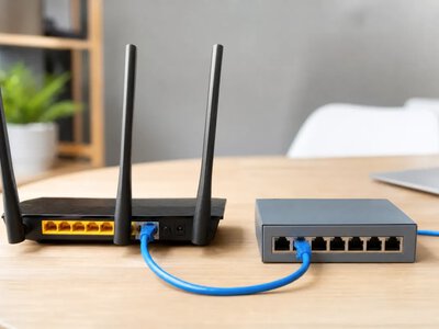Як додати Ethernet-порти до роутера без його заміни