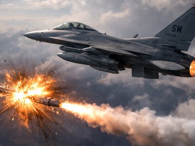На американській авіабазі в Німеччині розбився винищувач F-16: пілот катапультувався