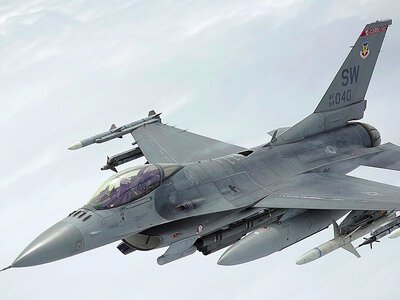 На авіабазі США в Німеччині розбився винищувач F-16