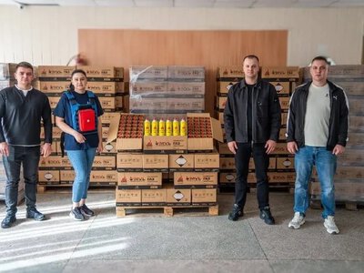 Громада Херсонщини отримала 10 400 газових балончиків від Чехії
