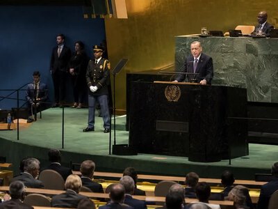 Ердоган закликав переглянути позицію щодо визнання Палестини на ГА ООН — France 24