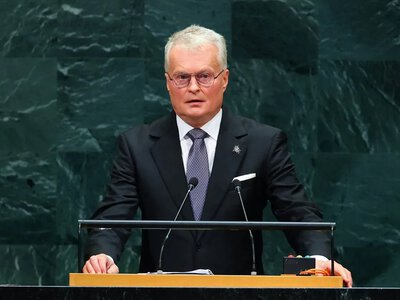 Науседа заявив, що росія вже програла війну проти України