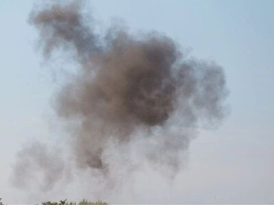 На Оболоні горить резервуар із пальним після російської дронової атаки