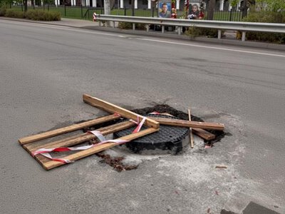 Нові люки очікують лише бетонування, - в.о. міського голови Острога