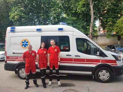 Тернопільські парамедики врятували життя пацієнту з критичним порушенням серцевого ритму