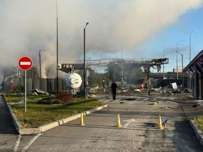 Окупанти атакували дронами дві АЗС та бізнес-центр у Києві: є важкопоранені