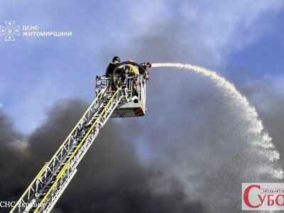 У Житомирі дрони-камікадзе вдруге спалили німецький завод — є поранені