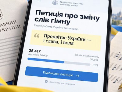 Українці пропонують новий текст Державного Гімну: що може змінитися