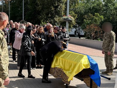  У Ніжині попрощалися з майором Олександром Кушніренком 