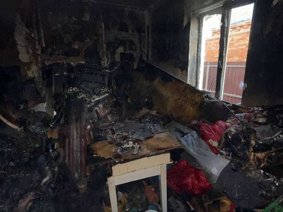 У Бердичеві пожежа зсередини знищила будинок 