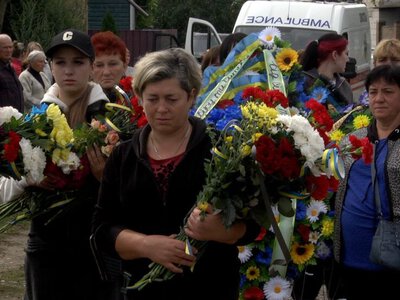 Шосткинщина попрощалася з двома захисниками – Юрієм Шевцовим та Віктором Наделом