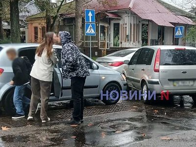 Ford та Hyundai зіткнулися в центрі Миколаєва