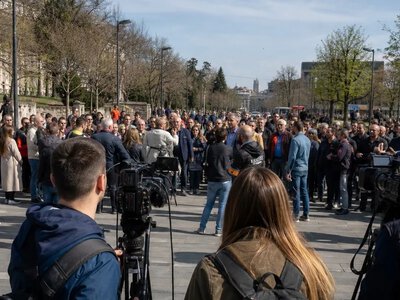 CPJ закликав захистити журналістів перед виборами в Сербії — TimesLIVE