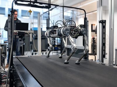У KAIST створили чотириногого робота для марафону на одному заряді