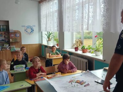 Поліцейські провели уроки безпеки для школярів Довгалівського ліцею