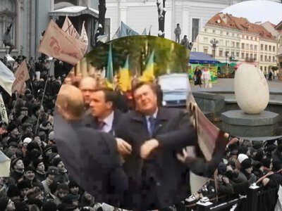 Як куряче яйце в Івано-Франківську поклало початок кінцю авторитарного проєкту Януковича