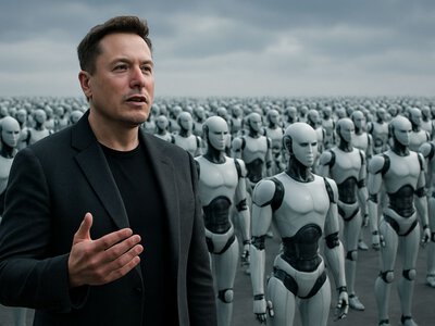 Ілон Маск прогнозує за 15 років 10 мільярдів роботів