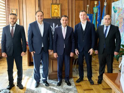 Руслан Марцінків зустрівся з Надзвичайним і Повноважним Послом Азербайджанської Республіки в Україні Сеймуром Мардалієвим