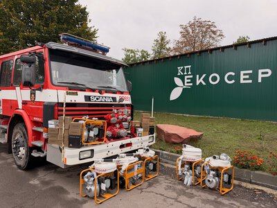 Добровільні пожежні команди Сарненської громади отримали нове спорядження