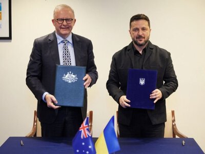 Україна та Австралія підписали безпекову угоду: Київ отримає десятки мільйонів доларів допомоги