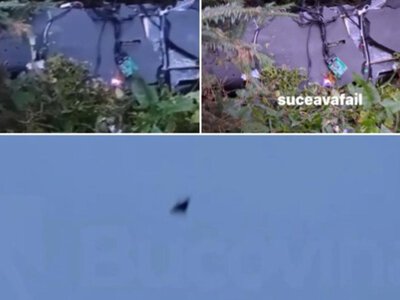 У Румунії поблизу Сучави розбився дрон: зʼявилось відео падіння та уламків