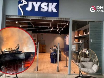 Російський удар по ТЦ Новий Континент у Дніпрі знищив магазин JYSK