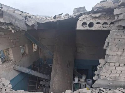 В Одесі внаслідок атаки ворожого шахеда пошкоджено будівлю поліклініки