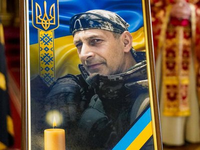 В Ужгороді попрощалися із 52-річним захисником Юрієм Сабо, який загинув на Запоріжжі (ФОТО)
