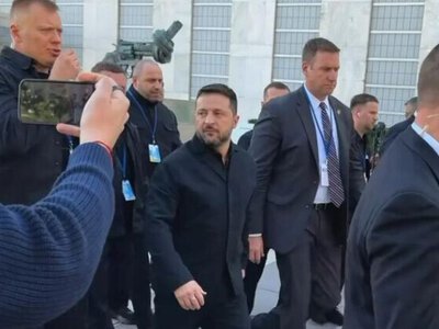 На ракете, бл*: Зеленський відповів російським пропагандистам у Нью-Йорку про візит до Москви