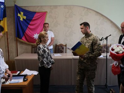 Загиблого військовослужбовця з Білицької громади посмертно нагородили медаллю «Хрест Сухопутних військ»