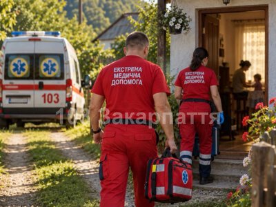 На Міжгірщині дворічна дівчинка отримала хімічні опіки: дитину госпіталізували до обласної лікарні