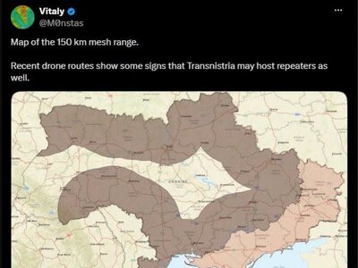 У Придністров'ї можуть бути ретранслятори для ворожих БпЛА: зона покриття сягає Прикарпаття