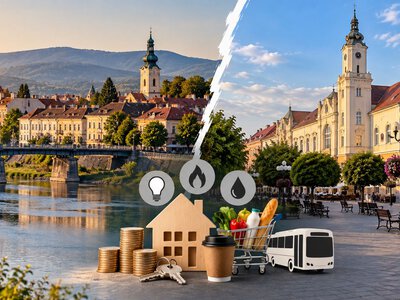 Ужгород проти Мукачева: де ВПО дешевше жити у 2026 році?