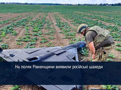 На полях Рівненщини виявили російські шахеди