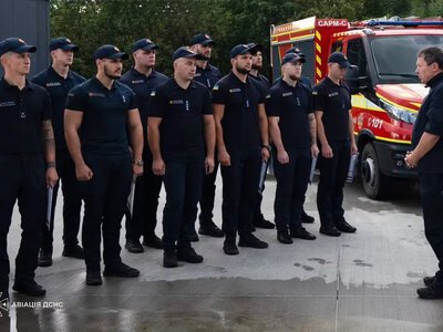 12 рятувальників ДСНС Херсонщини отримали нагороди за мужність
