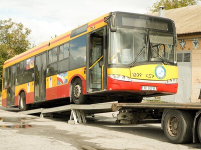 Перші три з 15 автобусів Solaris із Кельце вже у Вінниці