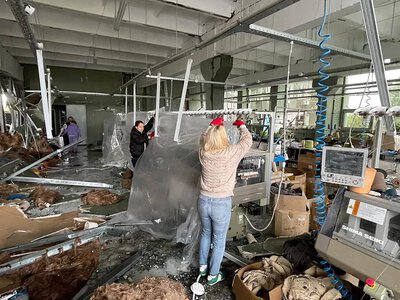 Виробник домашнього текстилю йде з Києва після руйнування потужностей