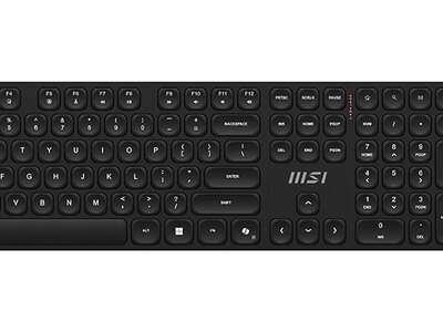 MSI FORGE K210 WIRELESS COMBO: миша та клавіатура