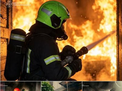 Пожежі на Тернопільщині: у Чортківському районі загинув чоловік, у Бережанах згорів автомобіль
